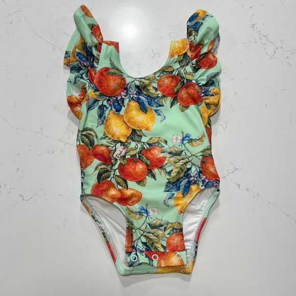 Posh Peanut Other - Posh Peanut Flutter Sleeve Swimsuit - Lucia 🍋